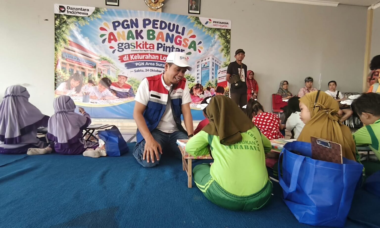 PGN kembali menyelenggarakan kegiatan sosialisasi bagi pelanggan dan calon pelanggan di Kelurahan Lontar, Surabaya, Sabtu (24/10/2026).